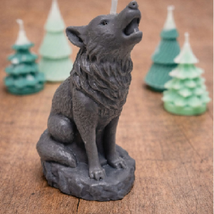 Wolf Candle